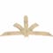 Ekena Millwork Davenport Rough Sawn Timber Gable Bracket, Douglas Fir, 72"W x 42"H x 2"D x 6"F, 14/12 Pitch GBW072X42X0206DAV00RDF - alternate 2